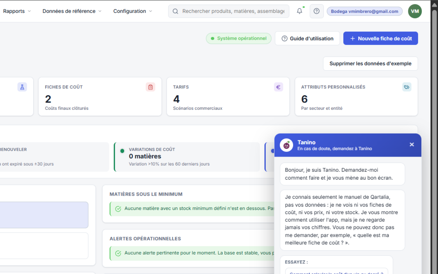 Tanino, votre assistant IA